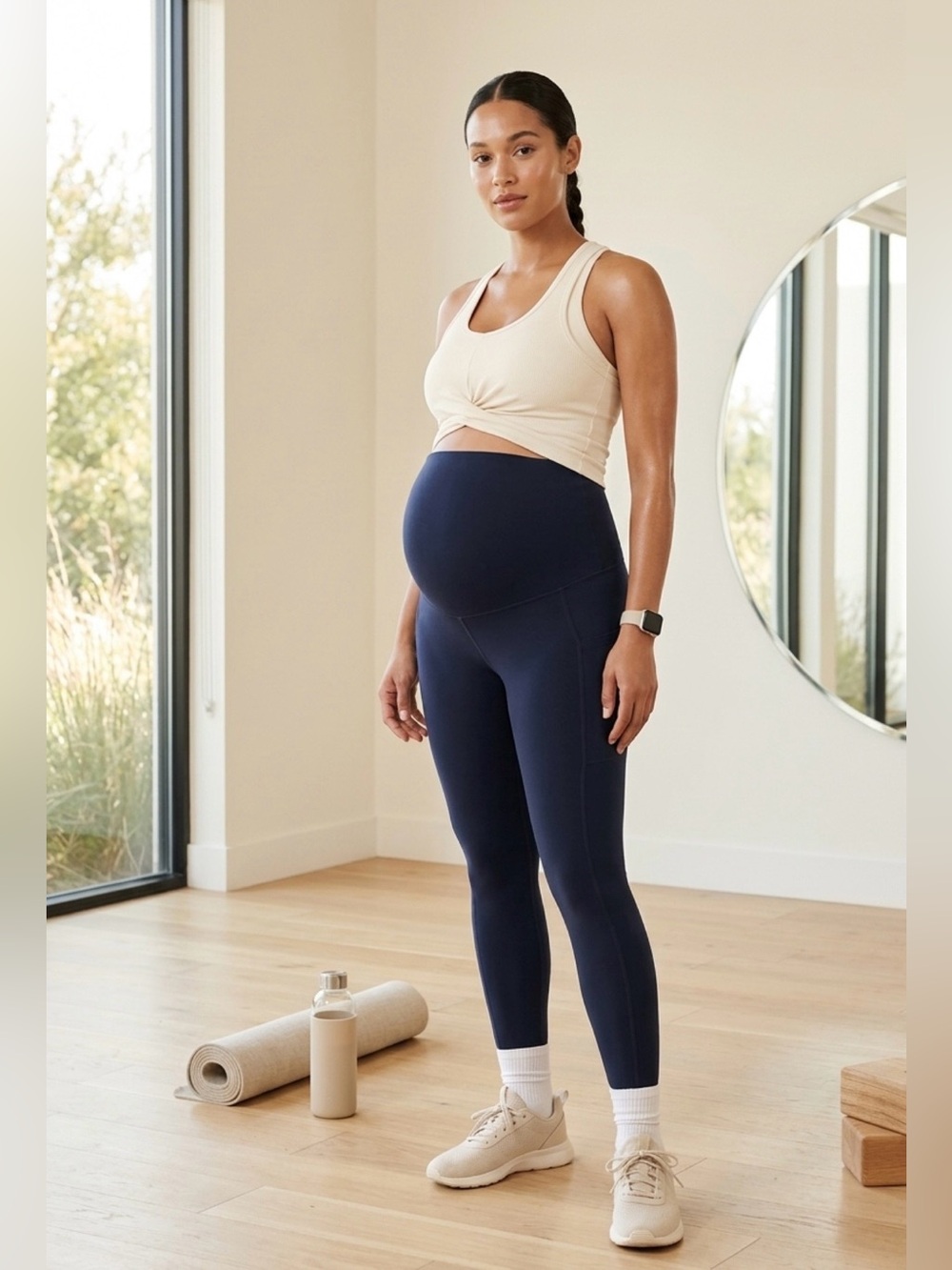 Gap Fit Maternity Navy Leggings Women’s Small